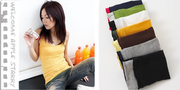 #18 Contrast Colored TankTop