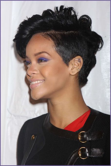 Rihanna's Faux Hawk