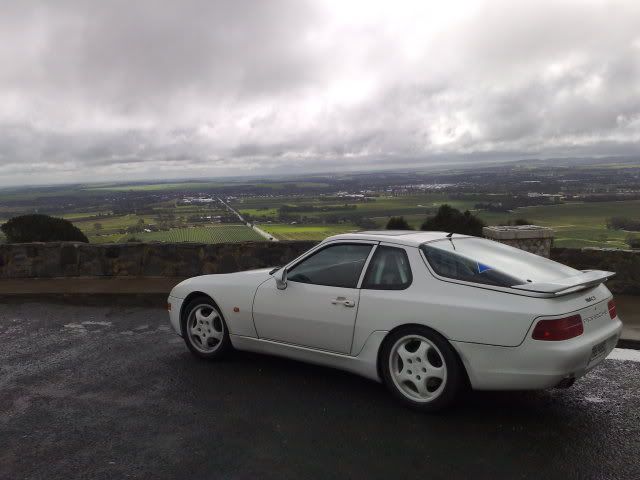 I also have a 1994 Porsche 968 CS lightened for tarmac rally events and