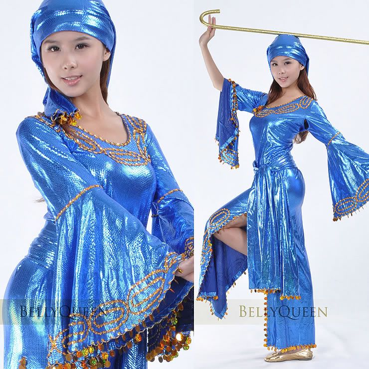 Blue Dance Costumes