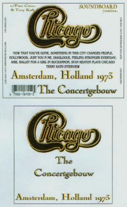 Chicago - 1973 Amsterdam