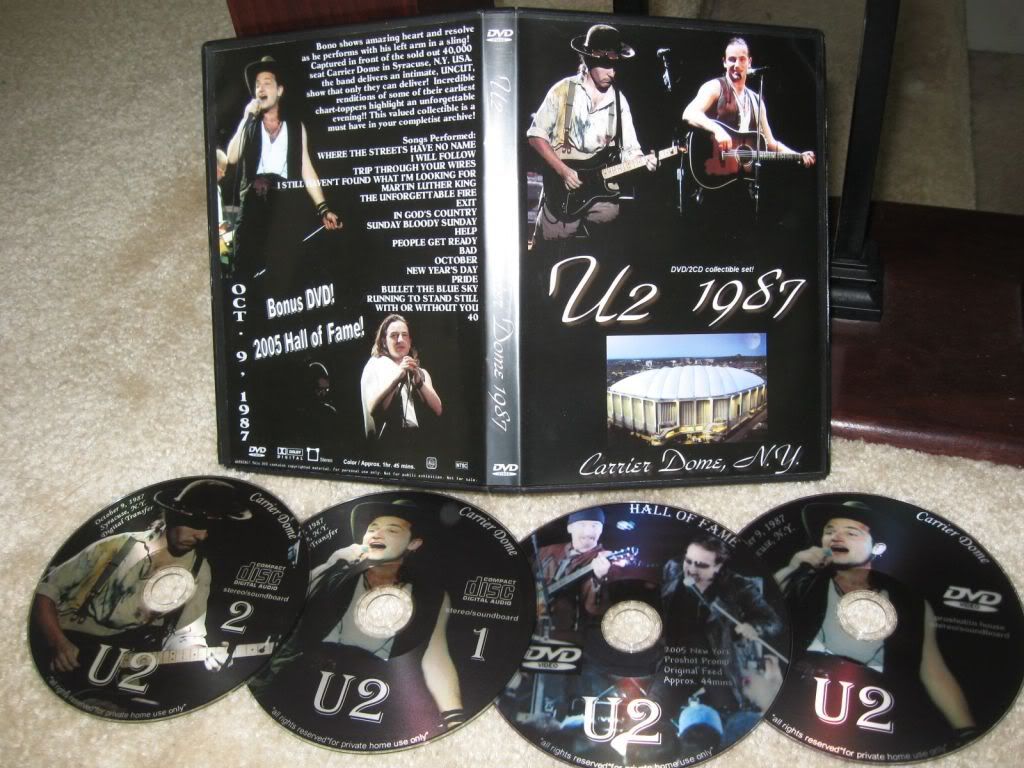 U2 - 1987 Syracuse Live 05 Hof