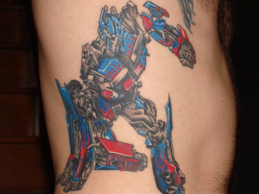 transformers logo tattoos