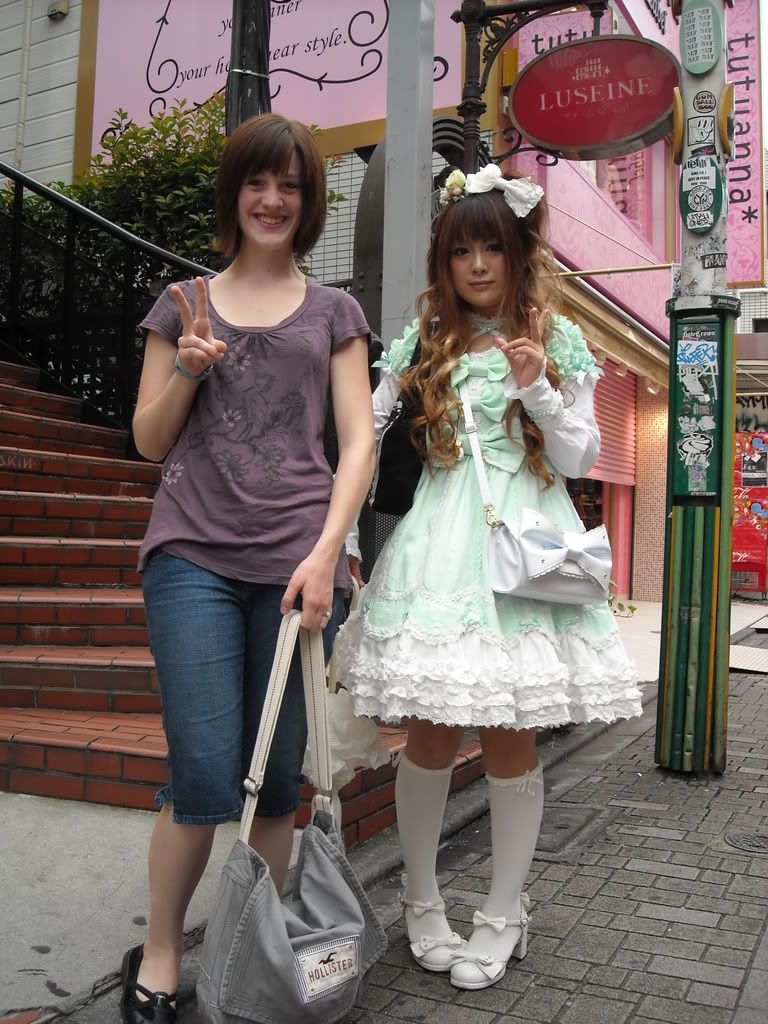 Me and the lolita girl XD!