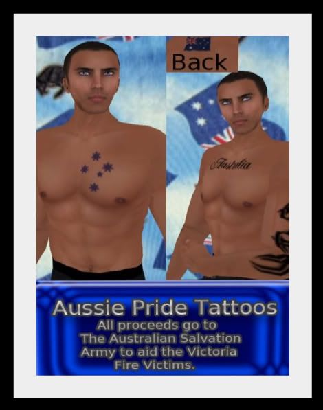 One is a set of Australian Pride tattoos for 250L