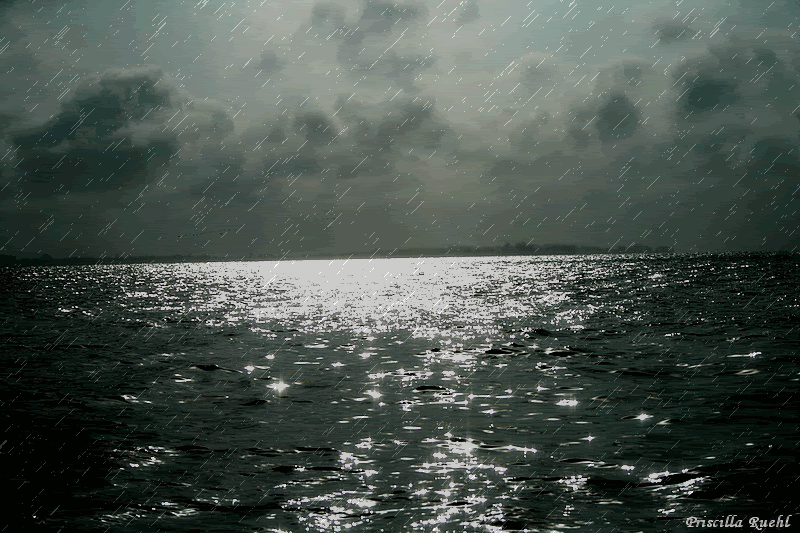 Rain-on-the-sea.gif rainy gif image by simishalom