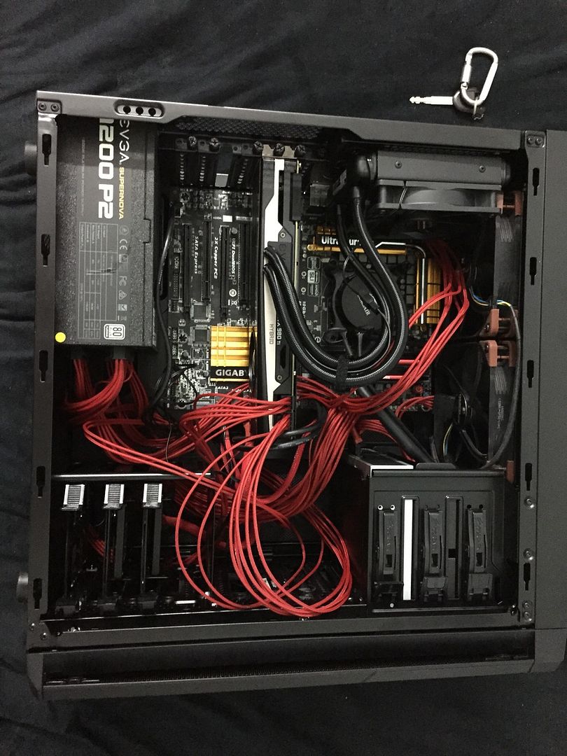 @@@xé lẻ thùng máy 4790k,corsair h110,giga ga-z97-ud5h ,gtx 980ti ,ssd 840 pro ,psu evga 1200w... - 2