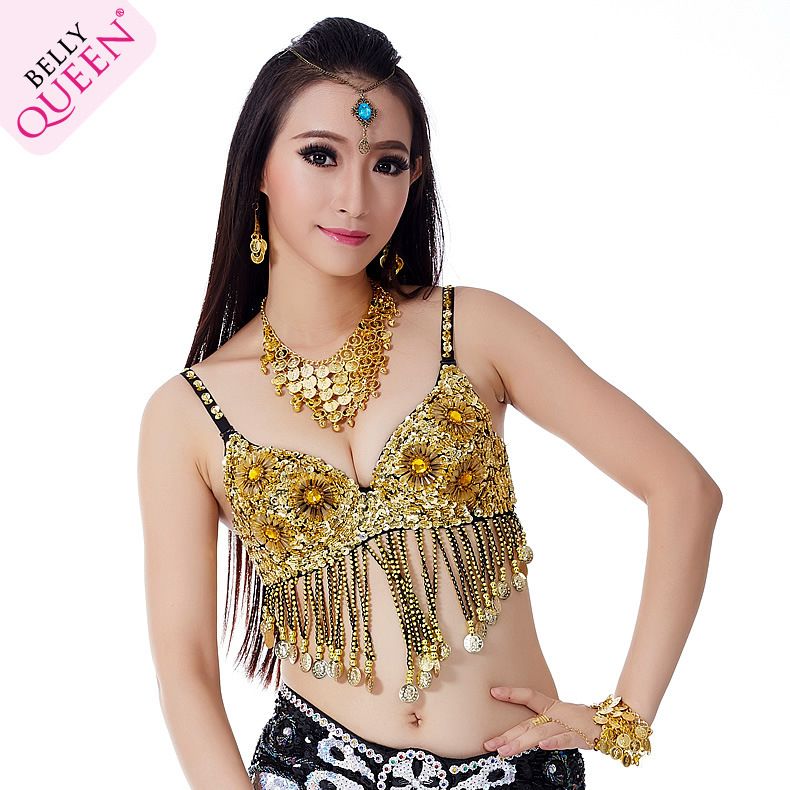 Plus Size Dancewear Polyester Belly Dance Tops For Ladies ...